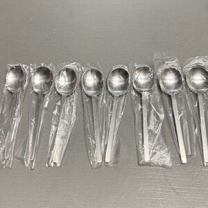 Vintage American Airlines Stainless Steel Spoon Set